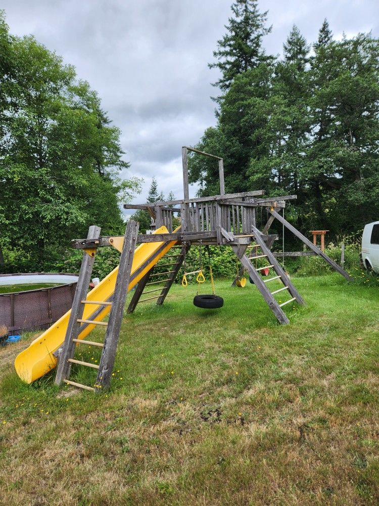 Rainbow Play Structure
