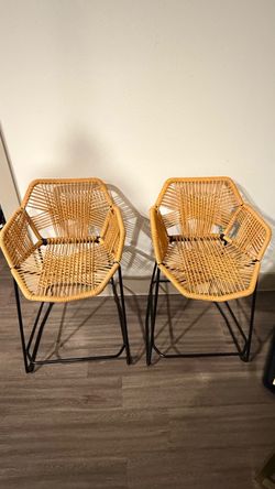 New Bamboo Bar Stools Rattan Wicker Bar Stools.