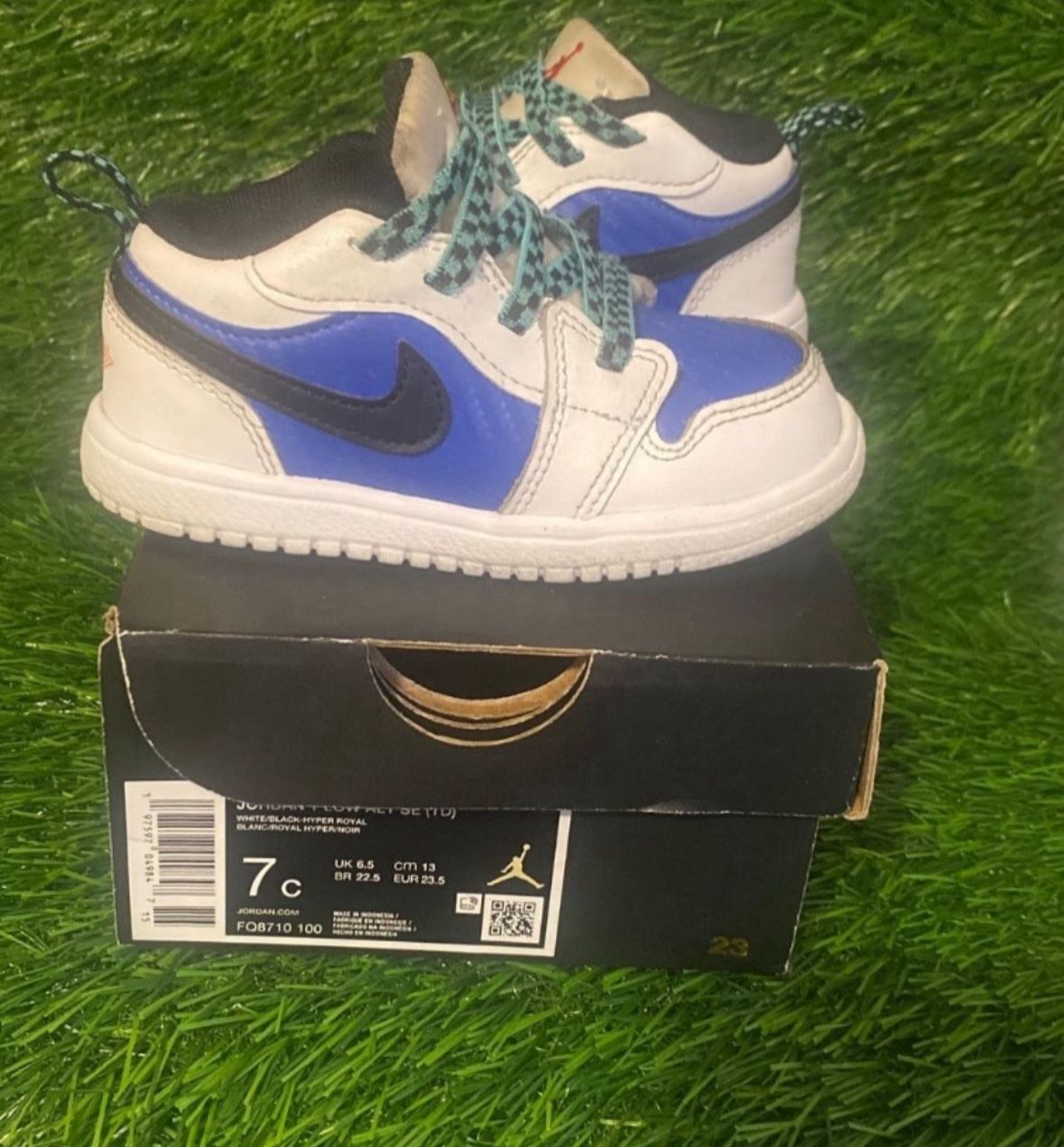 Jordan Low Kids Used Size 7c With Box