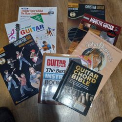 Guitar Books, Kids And Adults 