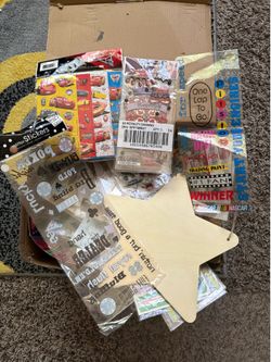 Random Assortment of scrapbooking supplies