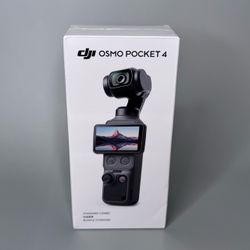 DJI Osmo Pocket 4 Standard Combo – Brand New, Factory Sealed (Price is firm, no trade)