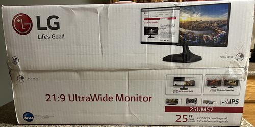 LG 21:9 UltraWide Monitor 25UM57