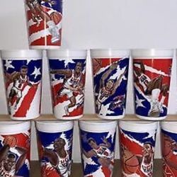 USA Basketball Dream Team II -Mcdonald’s Cups. Complete set of 13