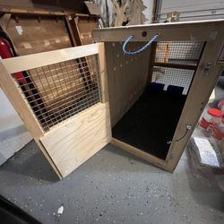 Dog Wooden Crate
