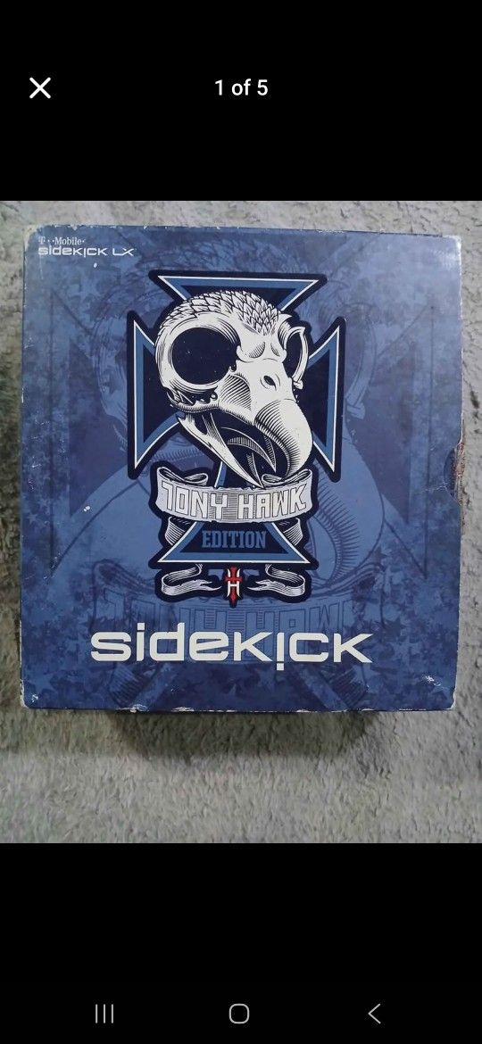 Tony Hawk Rare T Mobile Sidekick LX PV250 Edition Ps5 Xbox Skate