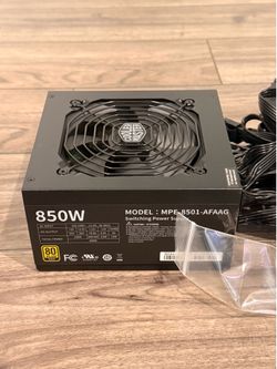 Cooler Master - MWE Gold 850 W ATX12V/EPS12V Modular Power Supply - Black