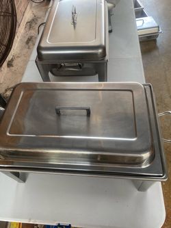 Schaefer chafing dishes set of 2
