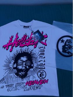 Hellstar “Is this what heaven sounds like?” white shirt size s