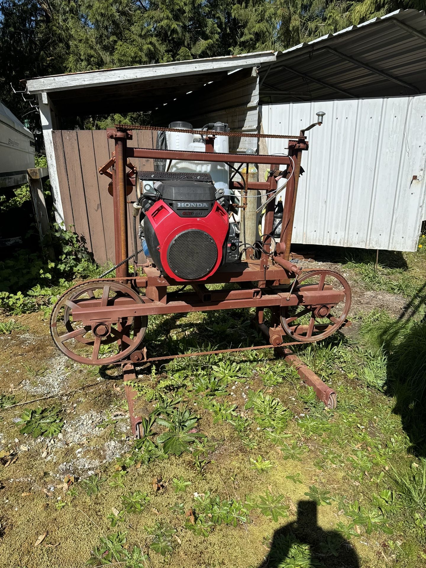 36” Sawmill 20’ Track