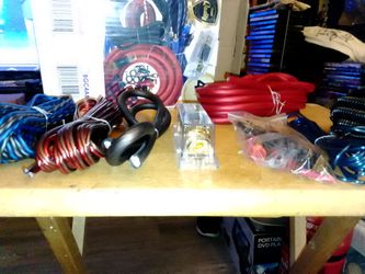 Brand New Premium Quality By Gravity Warzone 4/Gauge CCA Install Kit Power Amplifier 4500 Watts Up To 5500 Watts Peak Power
