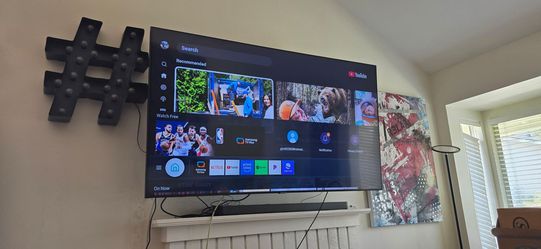 Samsung 75" 4k crystal UHD smart tv