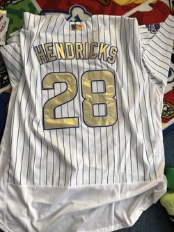 Chicago Cubs Hendricks Championship Jersey