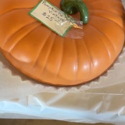 Vintage Pumpkin Pie Plate