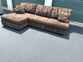 Partial sectional couch cash only