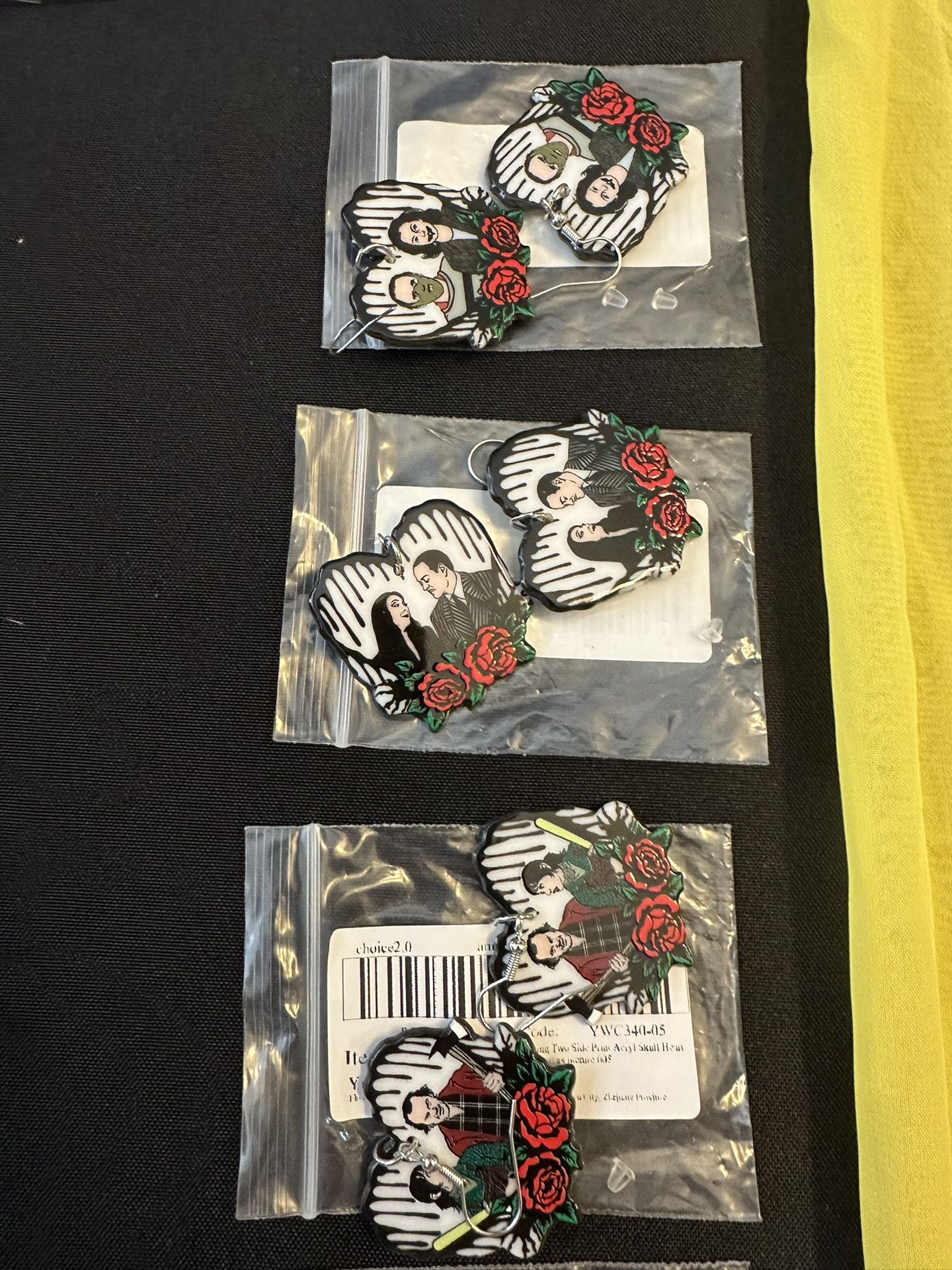 Halloween π Earrings $3ea