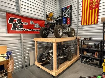2 Quad Storage Rack