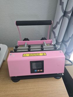 Auto Tumbler Heat Press Machine, Mug Press with Temperature & Timer Setting, Even Heating Cup Heat Press DIY Sublimation 30 OZ Tumbler Press
