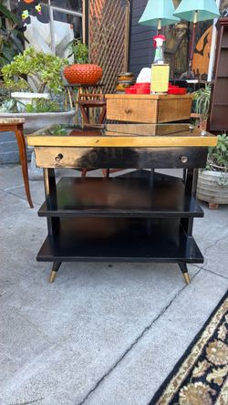 Mid Century, American of Martinville rare nightstand