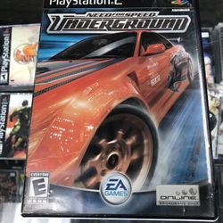 Need For Speed Underground Ps2 $20-$25 Gamehogs 11am-7pm