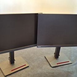 Dual Monitors - Lenovo ThinkVision 23.8"