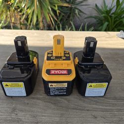 Ryobi 18V P100 power tool battery