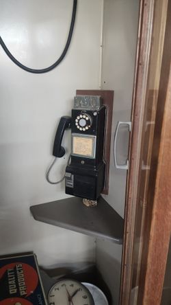 Old Phone Booth From Hotel 