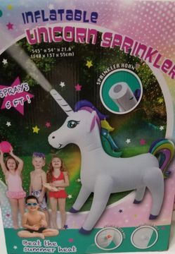 Huge Inflatable Unicorn Water Sprinkler