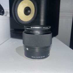 Sigma 56mm Lens 