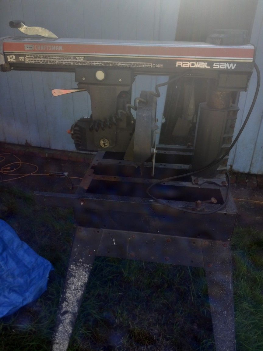 12" RADIAL ARM SAW