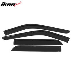 Fits 2011-2019 Ford Explorer Acrylic Wind Deflectors Rain Guards Window Visors 4Pcs
