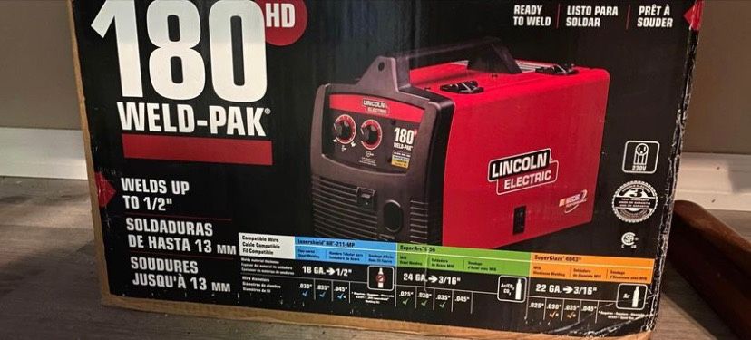 Lincoln Electric/180 HD Welder