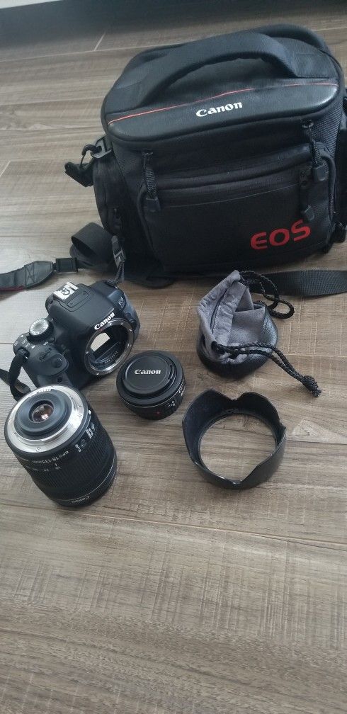 Canon EOS Rebel T4i / EOS 650D 18.0MP Digital SLR Camera Lens 18-135mm 40mm