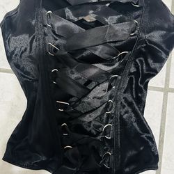 Black Halloween corset 