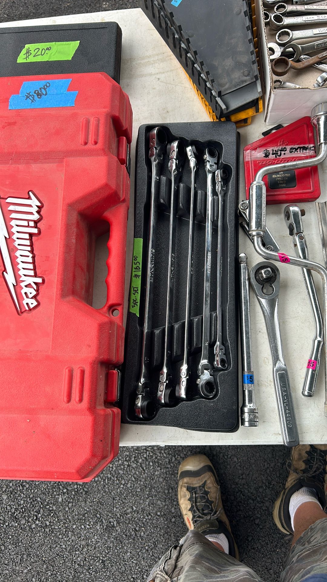 Mountain Metric Ratchet Socket Set 10 Sizes, 5 Pcs. 