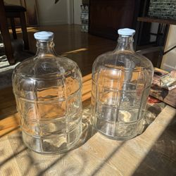 Vintage Italian Glass Carboy 