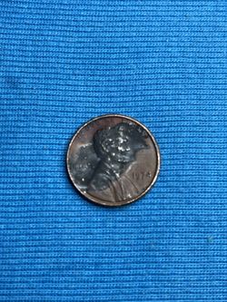 Moneda De P Lincoln 1974 No Ceca Cara Negra