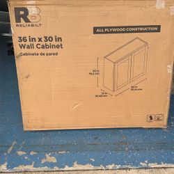 Brand New Kitchen Wall Cabinet In Gray 