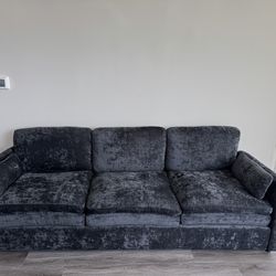 Barely Used Chenille Sofa / Couch