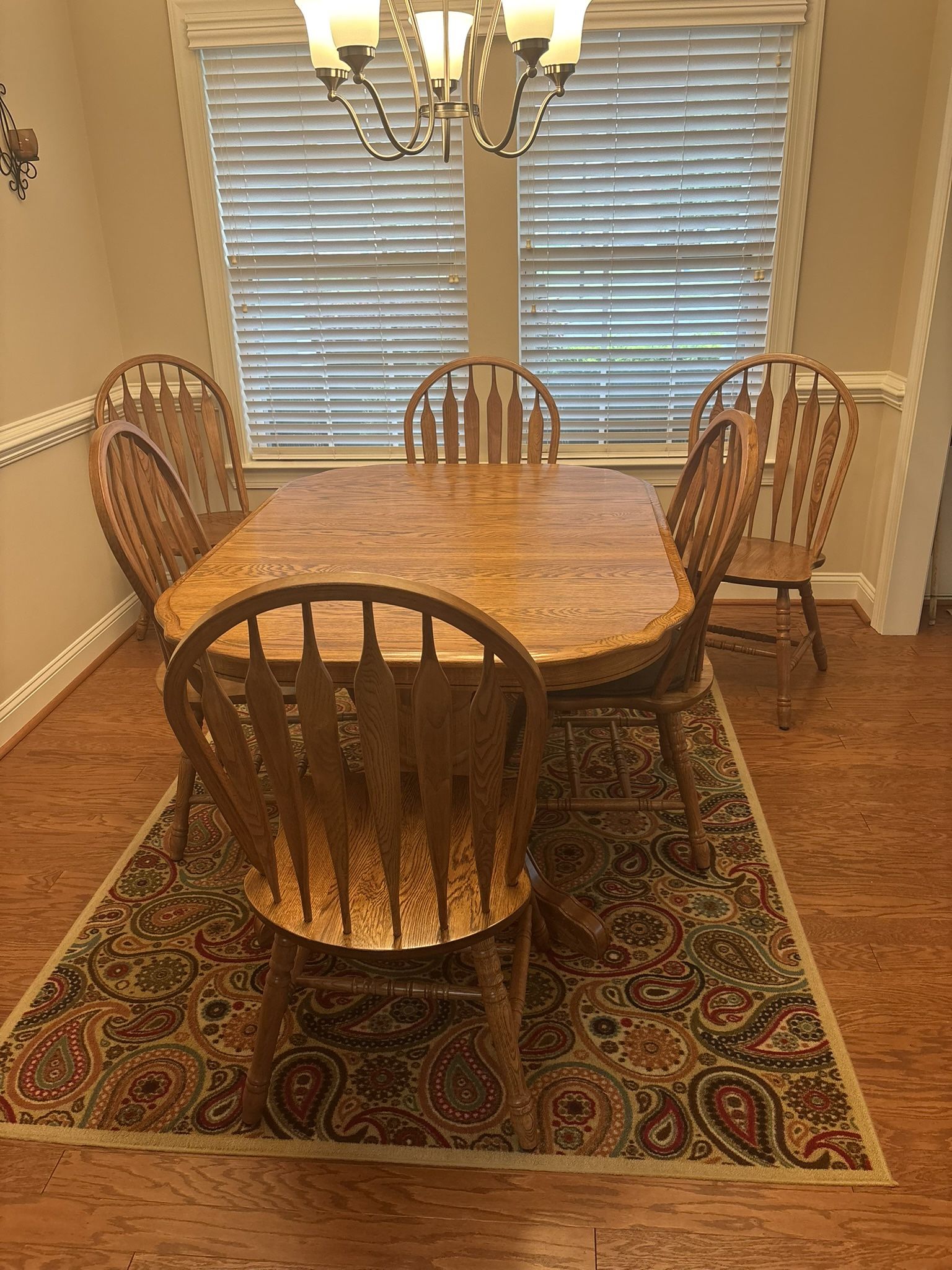 Dining Set With 6 Chairs