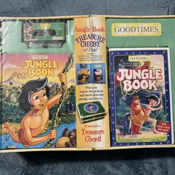 New! Vintage Jungle Book Treasure Chest of Fun!
