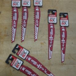 LOT 7 DIABLO CARBIDE TEETH 3TPI DS0603CP (3) & 6/9TPI DS0609CGP (4) NEW 