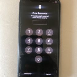 iPhone X Locked Screen 