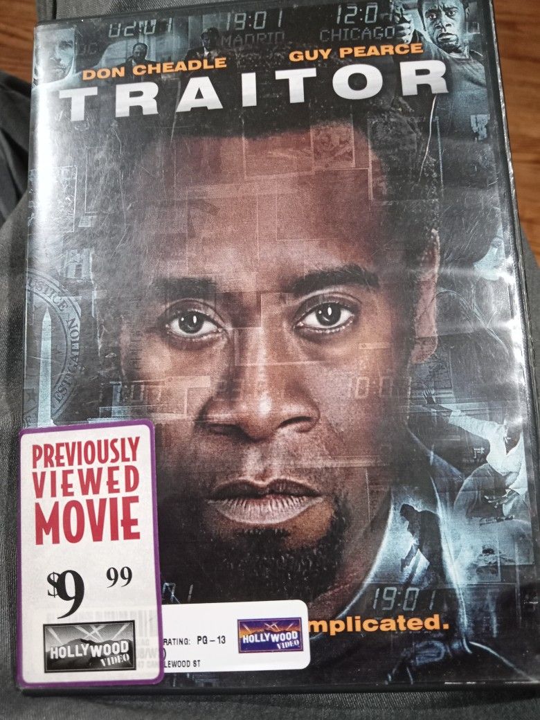 Traitor DVD