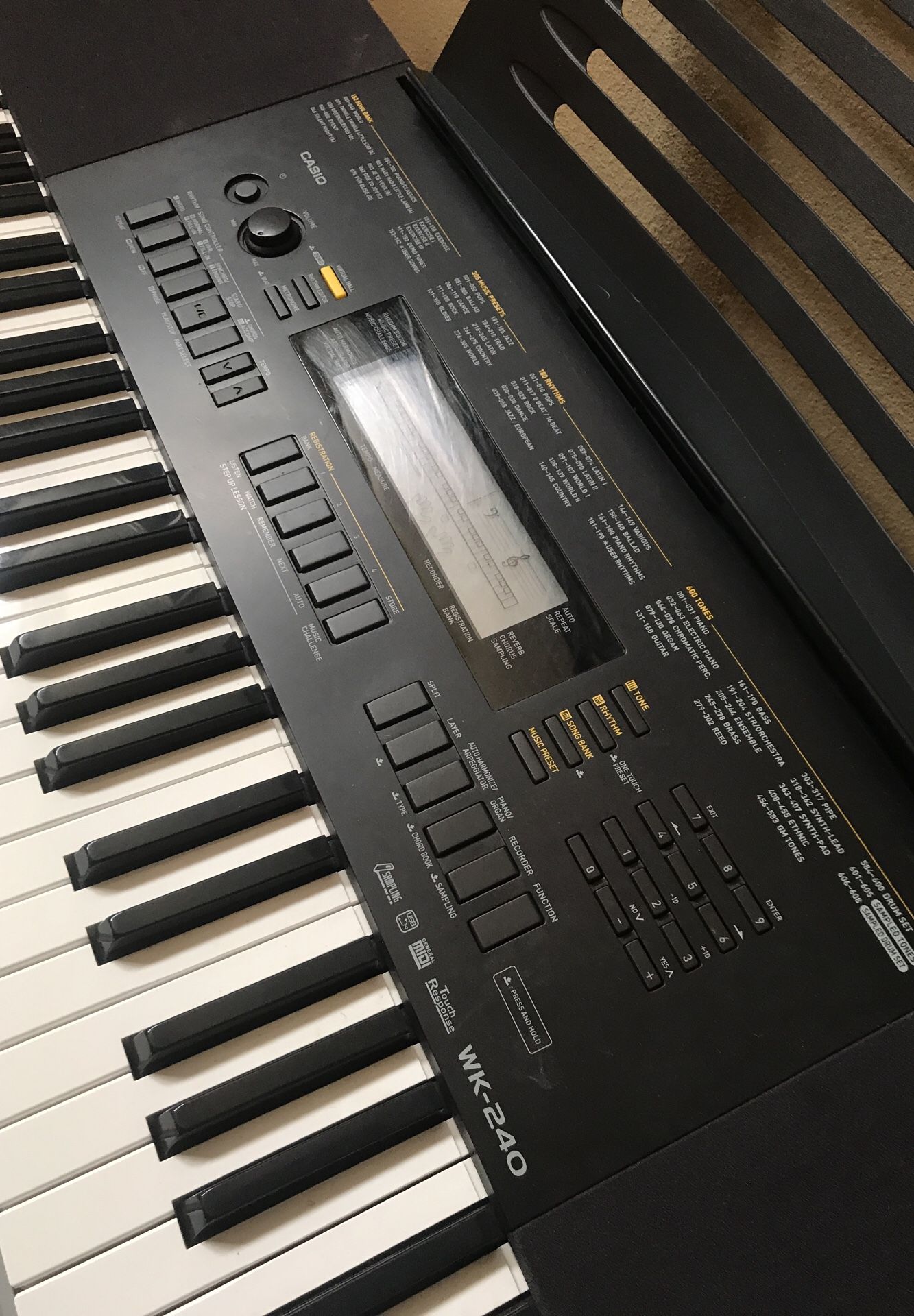 Casio WK240 keyboard for Sale in Vancouver, WA OfferUp