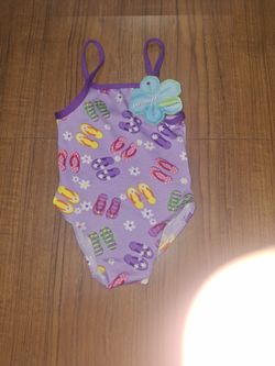 Max GREY BABY GIRL SWIMSUIT