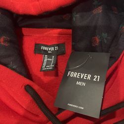 Forever 21 Red Small Hoodie