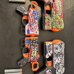 X-Shot Nerf Guns - Great Condition, Ready For Fun!