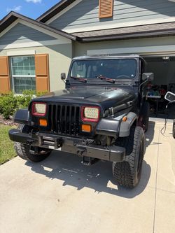 1987 Jeep Wrangler YJ Black 4x4