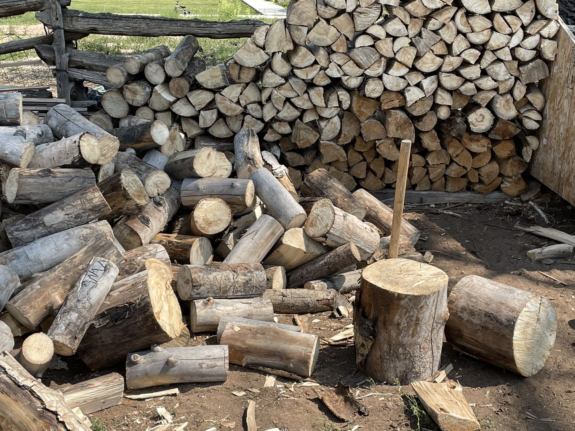 Firewood  Cut And Split $125 A Cord